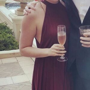 ASOS floor length dress